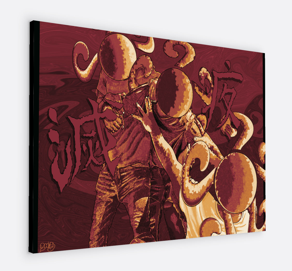 “ME VS MYSELF” CANVAS