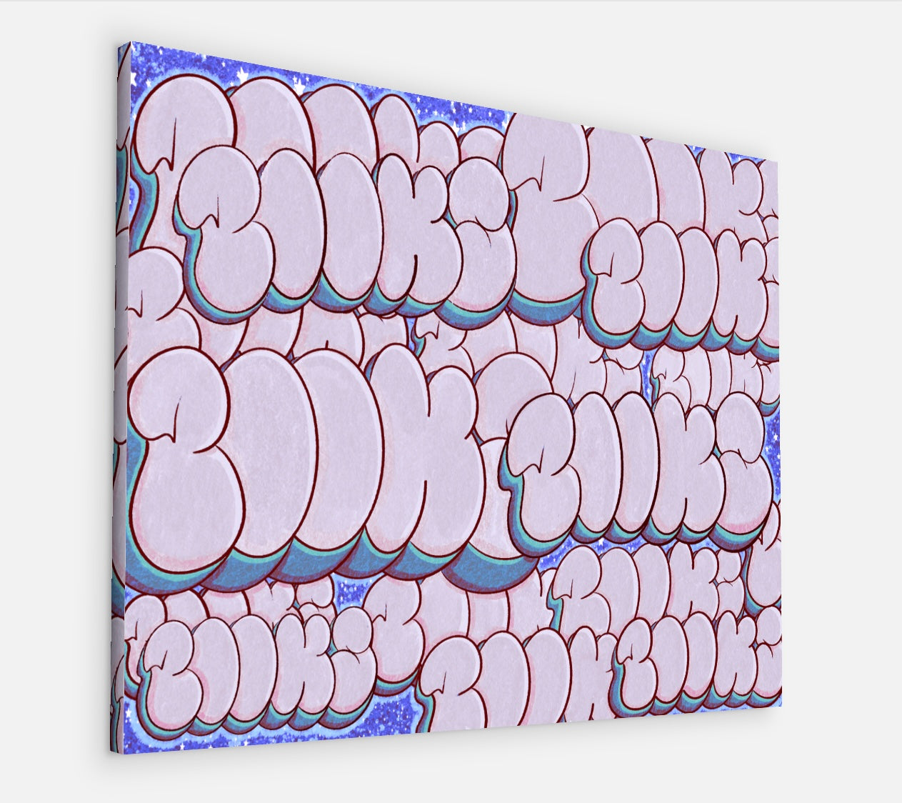 “YOU KNOW WHO IT IS” CANVAS