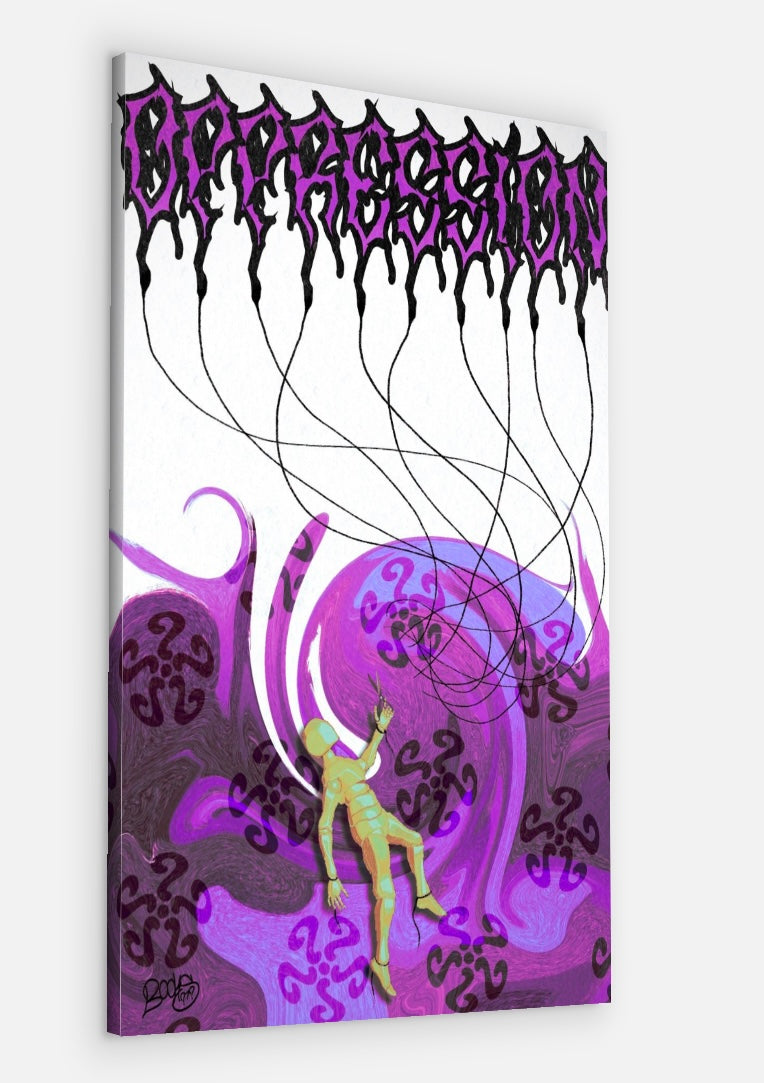 “OPPRESSION” CANVAS