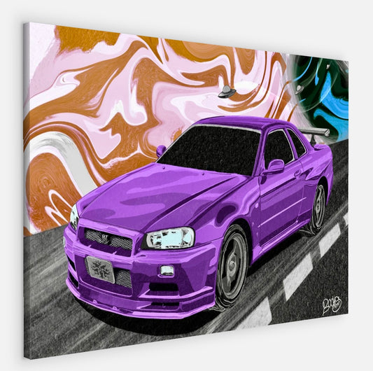 “GTR” CANVAS