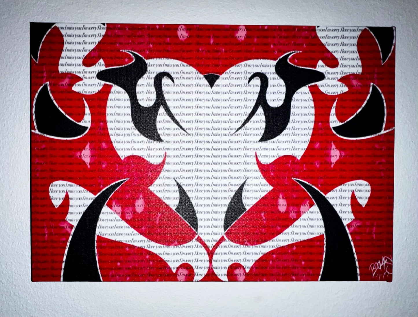 “THOUGHTS OF YOU” CANVAS